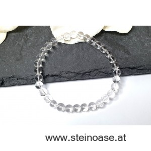 Armband Bergkristall 6mm